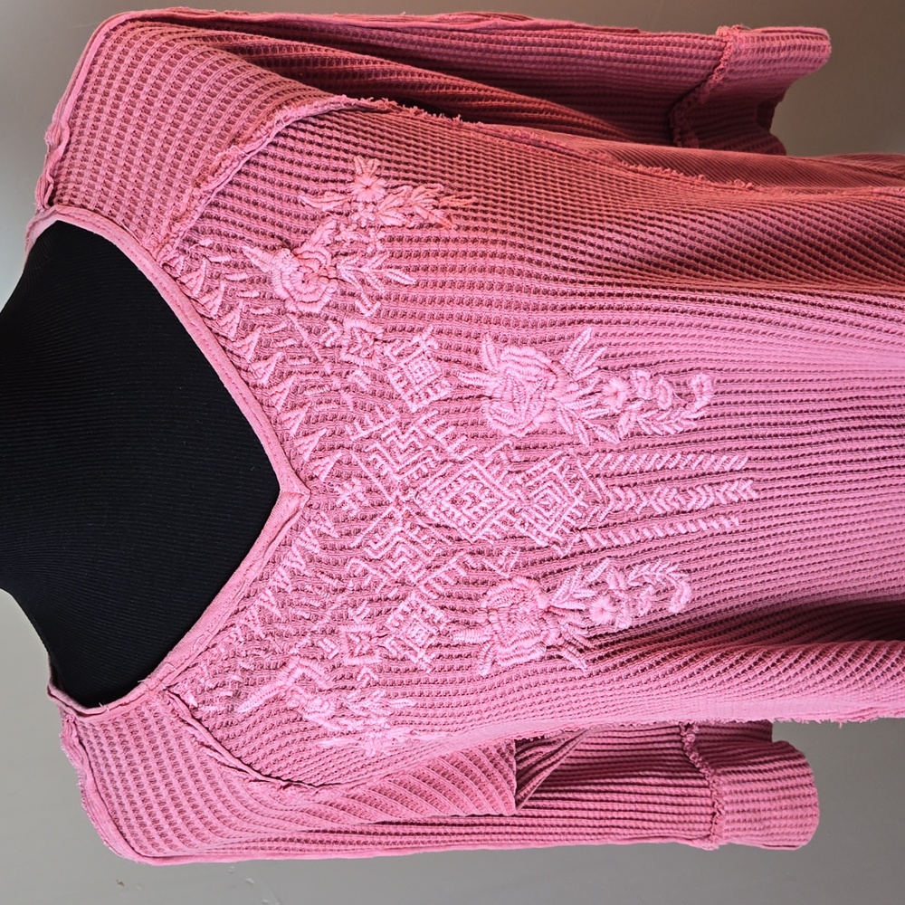 Karyn Seo boho pink top - Picture 2 of 6
